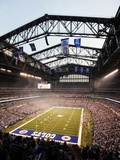 Colts New Stadium Football: Indianapolis, INDIANA - Lucas Oil Stadium Fotografie-Druck von Tom Strickland