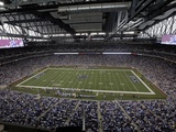 Detroit Lions--Ford Field: Detroit, MICHIGAN - Ford Field Photographic Print by Paul Sancya