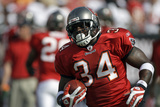 Saints Buccaneers Football: Tampa, FL - Earnest Graham Photographic Print by John Raoux