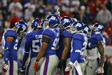Cardinals Giants Football: East Rutherford, NJ - Giants Defense Photographic Print by Tim Larsen