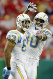 Chargers Chiefs Football: Kansas City, MO - Vincent Jackson Photographic Print by Charlie Riedel