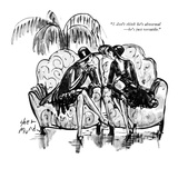"I don't think he's abnormal—he's just versatile." - New Yorker Cartoon Premium Giclee Print by Barbara Shermund