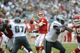 Chiefs Eagles Football: Philadelphia, PA - Matt Cassel Fotografie-Druck von Michael Perez