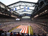 Indianapolis Colts--Lucas Oil Stadium: Indianapolis, INDIANA - Lucas Oil Stadium Photographie par Tom Strickland