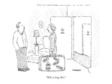 "Well, so long, Bert." - New Yorker Cartoon Premium Giclee Print by Robert Mankoff