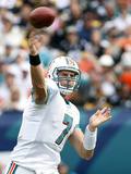 Steelers Dolphins Football: Miami, FL - Chad Henne Photographic Print by J Pat Carter