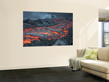 Lava Flow on the Flank of Pacaya Volcano, Guatemala Wall Mural by Stocktrek Images 