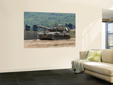 An M109 Self-Propelled Howitzer of the Israel Defense Forces Wall Mural by Stocktrek Images 