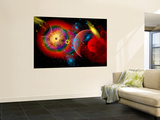 The Universe in a Perpetual State of Chaos Wall Mural by Stocktrek Images 