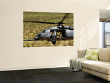 An Hh-60 Pave Hawk Flies over the Desert During Angel Thunder 2010 Wall Mural by Stocktrek Images 