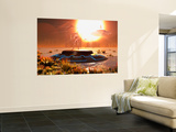 A Distant Alien World That Orbits Close to its Sun Wall Mural by Stocktrek Images 