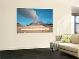 Plymouth Courthouse Buried in Lahar Deposits from Soufriere Hills Volcano, Montserrat, Caribbean Wall Mural by Stocktrek Images 