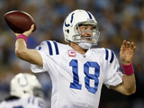 Colts Titans Football: Nashville, TN - Peyton Manning Photographic Print by Wade Payne