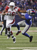 Cardinals Giants Football: East Rutherford, NJ - Beanie Wells Photographic Print by Tim Larsen