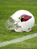 Cardinals Titans Football: Nashville, TN - An Arizona Cardinals Helmet Fotografie-Druck von John Russell