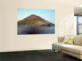 Stromboli Volcano, Aeolian Islands, Mediterranean Sea, Italy Wall Mural by Stocktrek Images 