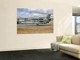 A Brazilian Air Force Embraer A-1A Aircraft at Natal Air Force Base, Brazil Wall Mural by Stocktrek Images 