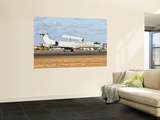 A Brazilian Air Force Embraer E-99 at Recife Air Force Base, Brazil Wall Mural by Stocktrek Images 