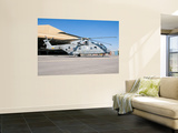 An Italian Navy Eh101 Helicopter at Forward Operating Base Herat, Afghanistan Wall Mural by Stocktrek Images 
