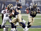 BRONCOS RAMS FOOTBALL: ST. LOUIS, MISSOURI - Steven Jackson Photographic Print by James A. Finley