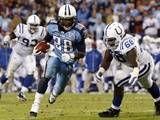 Colts Titans Football: Nashville, TENNESSEE - Chris Johnson Photographie par Bill Waugh