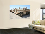 Cougar Hev Mine Resistant Ambush Protected Vehicles Wandgemälde von Stocktrek Images 