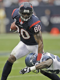 Seahawks Texans Football: Houston, TX - Andre Johnson Fotografie-Druck von David J. Phillip