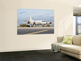 A Portuguese Air Force P-3C Cup Orion at Beja Air Base, Portugal Wall Mural by Stocktrek Images 