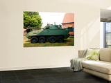 A Belgian Army Piranha Iiic with the Lcts-90 Cockerill Mk8 Gun Reproduction murale géante par Stocktrek Images 