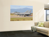 A Eurofighter 2000 Typhoon and a F-16Adf, Both from the Italian Air Force Wall Mural by Stocktrek Images 