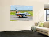 A Turkish Air Force F-16C Fighting Falcon on the Flight Line at Cambrai Air Base, France Wall Mural by Stocktrek Images 