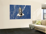 Space Shuttle Discovery Mural por Stocktrek Images