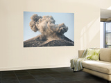 Ash Cloud from Vulcanian Eruption of Anak Krakatau Volcano, Sunda Strait, Java, Indonesia Wall Mural by Stocktrek Images 