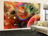 Artist's Concept Illustrating the Cosmic Beauty of the Universe Wall Mural – Large by Stocktrek Images 