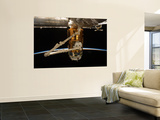 The Japanese H-Ii Transfer Vehicle Docked to the Harmony Node Mural por Stocktrek Images