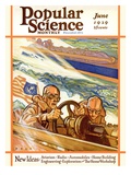 Front cover of Popular Science Magazine: June 1, 1929 Poster