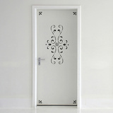 The Door II-Black Wandabziehbild