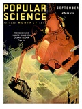 Front Cover of Popular Science Magazine: September 1, 1930 Poster