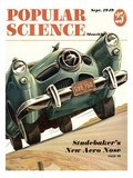 Front cover of Popular Science Magazine: September 1, 1949 Art