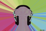 Steez-Headphones Poster