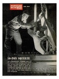 Front cover of Popular Science Magazine: February 1, 1947 Poster