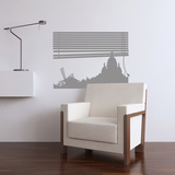 It is 5 o'clock-Large-Grey wandtattoos