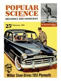 Front cover of Popular Science Magazine: February 1, 1951 Posters