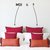 Me and -Medium-Black Wall Decal