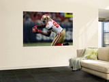 49ers Rams Football: St. Louis, MO - Vernon Davis Wall Mural by Jeff Roberson