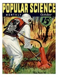 Front cover of Popular Science Magazine: October 1, 1930 Art