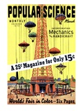 Front cover of Popular Science Magazine: March 1, 1930 Poster