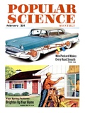 Front cover of Popular Science Magazine: February 1, 1950 Posters