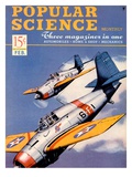Front cover of Popular Science Magazine: February 1, 1940 Affiches