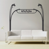 Metro Guimard-Black Wall Decal